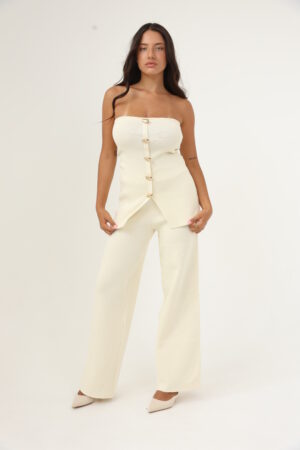 חליפת סריג אלגנטית